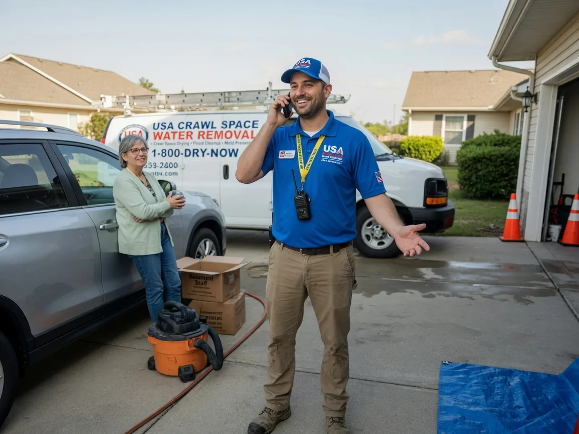 Crawl Space Water Removal Summers, AR FAQs